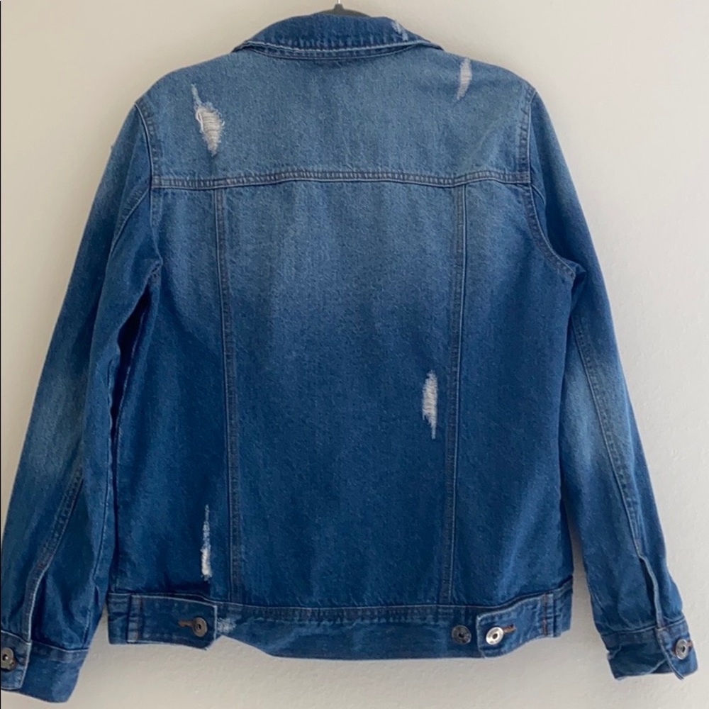 Distressed Jean Jacket - Picture 3 of 3
